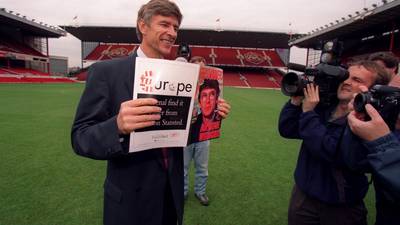 It was 20 years ago today Arsène Wenger taught his band to play