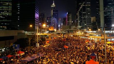Thousands of activists back on Hong Kong streets