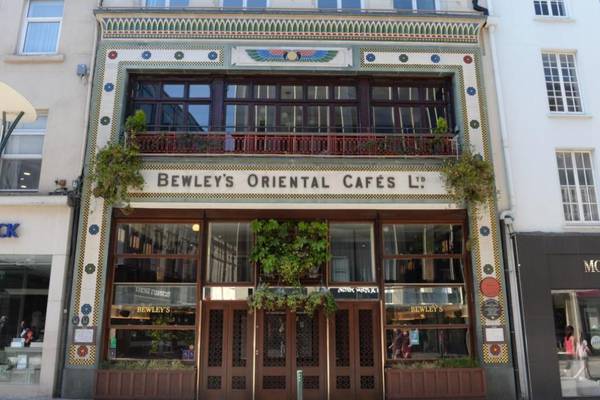 Bewley’s to pay €749,000 to Ronan group to settle arrears on Grafton Street cafe