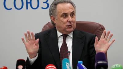Vitaly Mutko steps down as head of World Cup organising committee