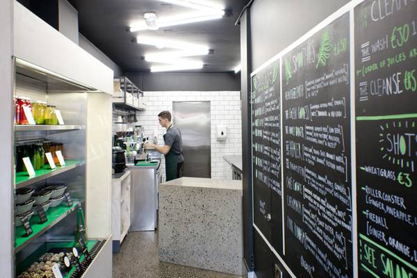 Maximising leafy greens with a coldpressing cafe in the suburbs