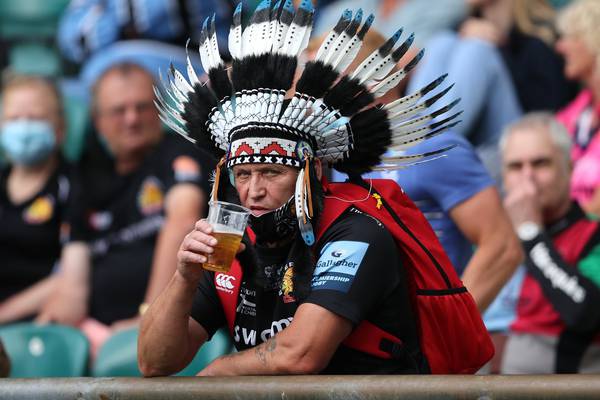 Glasgow ask Exeter fans not to wear Native American headdresses at European tie