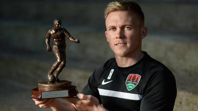 Cork City’s Conor McCormack wins player of the month award