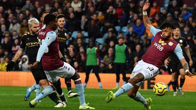 Agüero eclipses Henry as Man City hit sorry Aston Villa for six
