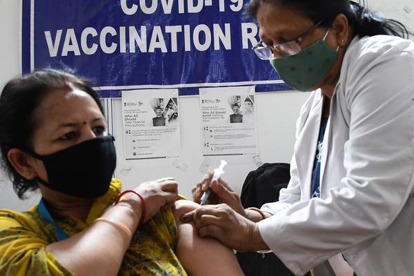Covid-19: India reports record surge in cases amid vaccine shortages