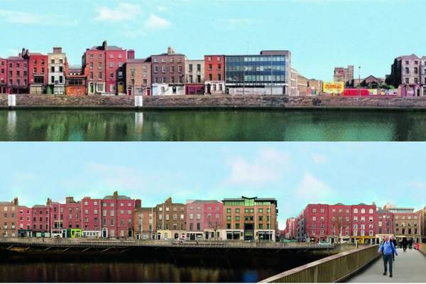 Dublin’s north quays: Then and now in photographs
