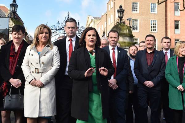 Sinn Féin’s historic day shows it is firmly at the centre of Irish politics