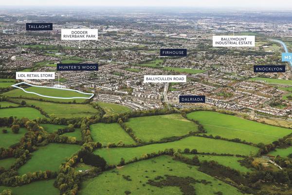 Nama to sell Ballycullen housing site  by way of   licence agreement