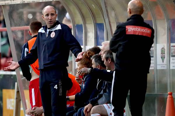 Shelbourne part company with manager Owen Heary