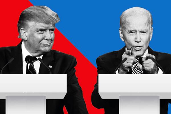 US election: Joe Biden and Donald Trump clash in chaotic presidential debate
