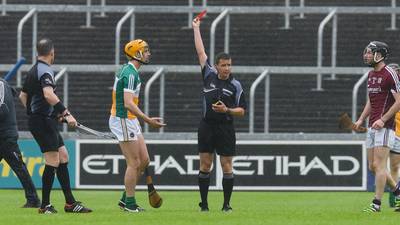 Questionable red cards dished out as Galway beat Offaly
