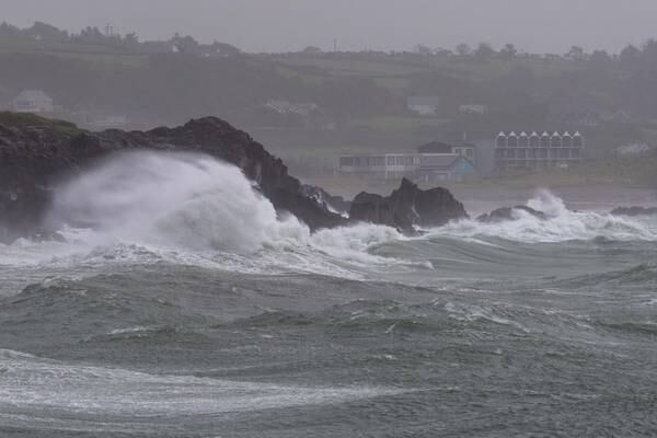 Storm Agnes hits Ireland with high winds and heavy rain 