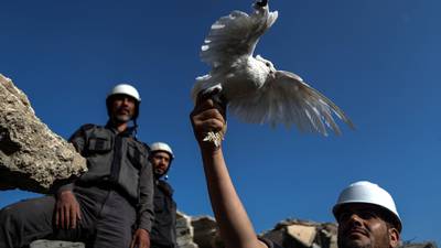 Syrian White Helmets awarded Tipperary peace prize