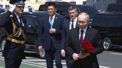 Putin takes hard line on Ukraine truce during Olympic Games 