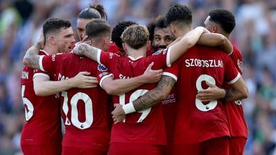 Brighton bounce back from Mohamed Salah double to draw with Liverpool