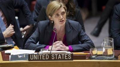 Samantha Power: ‘Being the only woman in the UN made me a feminist’