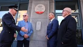 Dublin fireman whose death in 1938 ‘slipped through history’ is remembered with plaque