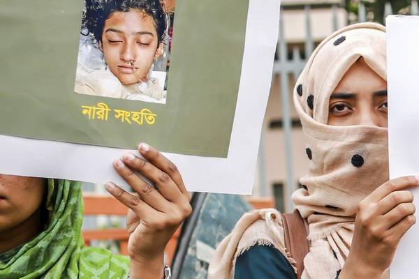 Bangladesh to charge 16 people over burning alive of teenage girl