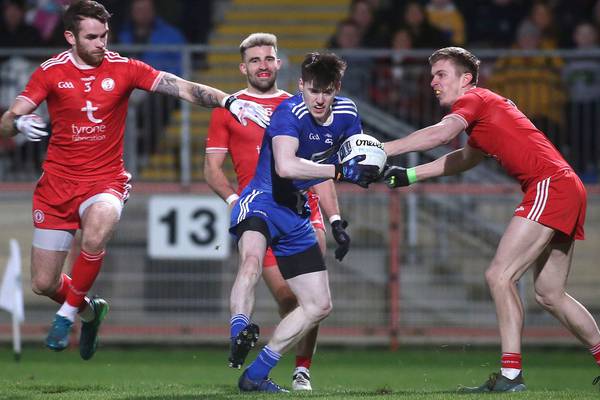 Tyrone finally into their stride with crucial Monaghan win