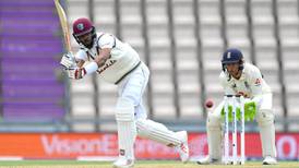 Chase in no hurry as West Indies extend advantage over England