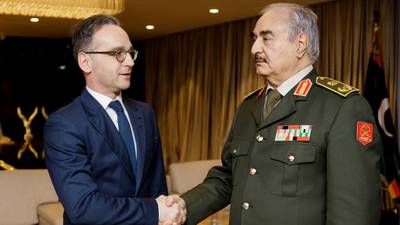 Libya’s Haftar committed to ceasefire, Germany says