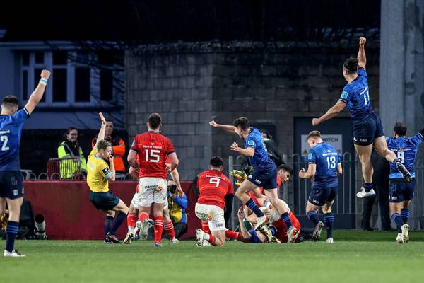 Leinster expose the gap with Munster in bonus-point victory at Thomond Park