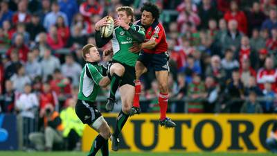 Former Ireland rugby fullback Gavin Duffy back training with Mayo