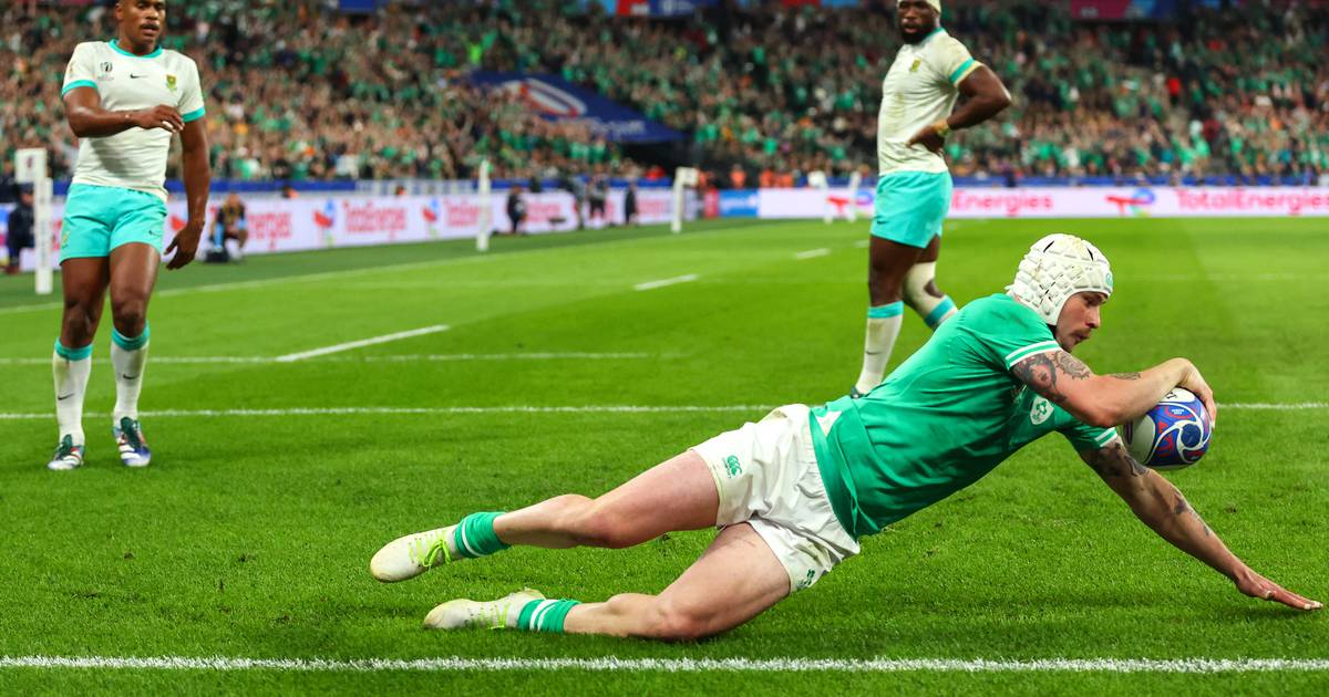 L’Irlande tient bon pour repousser les Springboks lors d’une nuit haletante à Paris – Irish Times