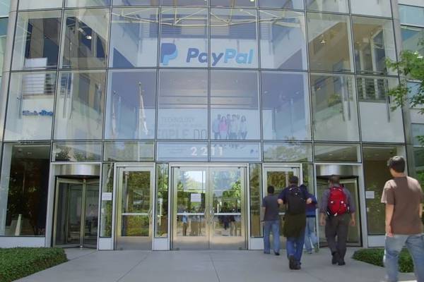 Rise in profits and revenues for Paypal’s Irish subsidiary