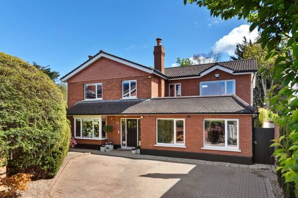 Detached modernised five-bed  with light-filled extension in Foxrock for €1.85m