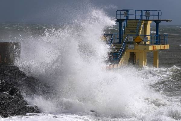 Storm Kathleen: Clean-up continues as wind warning remains in place in some areas