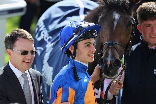 Donnacha O’Brien on course for champion jockey family double