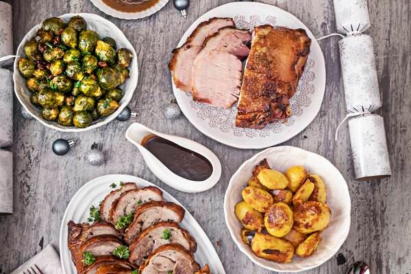 Christmas on plate, without any fuss, and on a budget