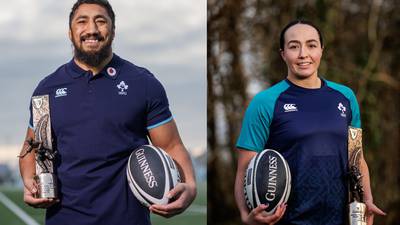 Bundee Aki and Nichola Fryday named Rugby Writers’ Players of the Year