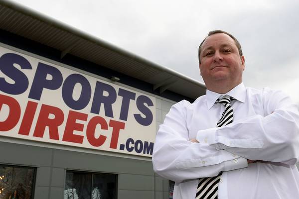 Sports Direct investors spooked by cost of upmarket shift