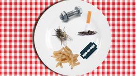 Dead maggots, wire and a razor blade found in food last year -report