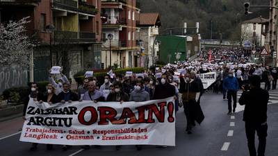 Basque landfill accident leaves two missing, health fears