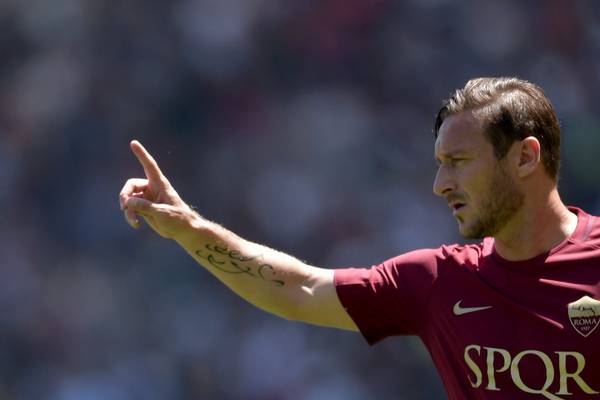 Confirmed: Francesco Totti to hang up his boots
