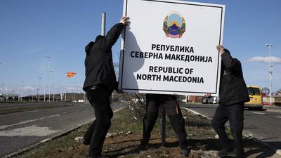 North Macedonia’s birth hailed as boost for Balkans and Nato