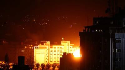 Israel launches air strikes in Gaza Strip after Tel Aviv rocket attack