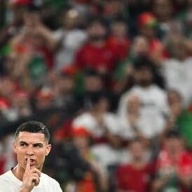 Portugal coach Santos unimpressed with Ronaldo’s reaction to substitution