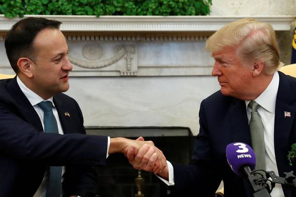 Miriam Lord: When a delighted yet tense Leo met Uncle Donald
