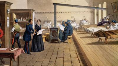 Of ramps and lamps – Frank McNally on coronavirus cliches, Florence Nightingale’s statistics, and literature’s worst nurse