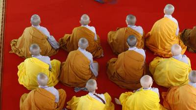 The Irish and Asian Buddhism is a  story that goes back 14 centuries