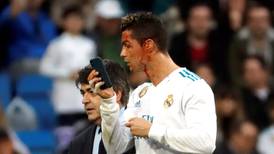 Bloodied Cristiano Ronaldo helps Real Madrid to big win