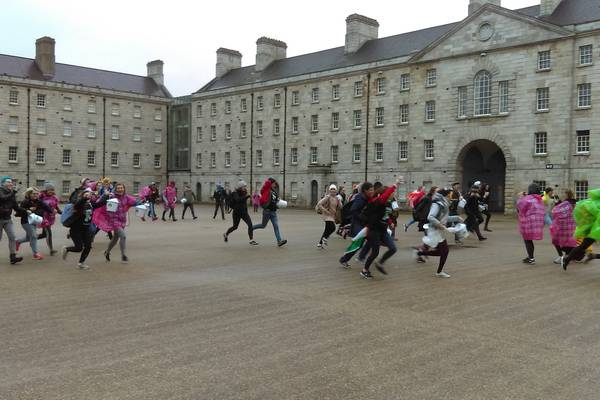 Students set off from Dublin for Jailbreak charity fundraiser