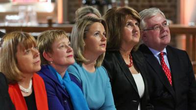 Gilmore insists leadership not on line at election rally