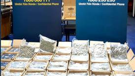 Two men arrested in separate seizures of cannabis worth a total of €1.5m
