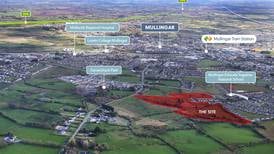 Mullingar land with full planning in place for 207 homes guiding at €4.5m