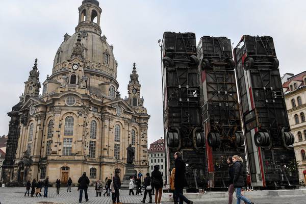 Art installation spurs tension ahead of Dresden 1945   memorial